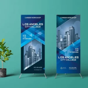 Custom X Banner Stand