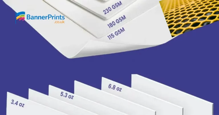 Lightweight vs Heavy Duty Banner Materials