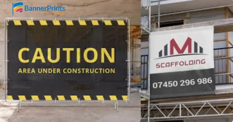 Mesh vs Solid Banners for Construction Sites