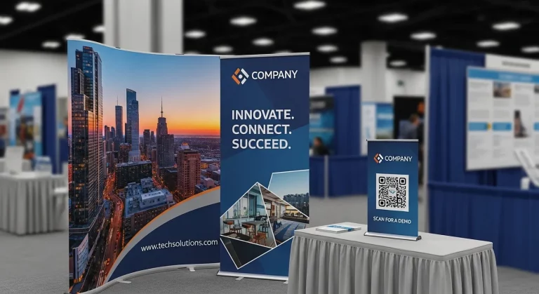 Portable Banner Displays Improve Brand Visibility