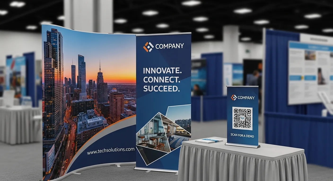 Portable Banner Displays Improve Brand Visibility