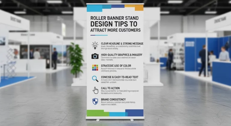 roller banner design tips