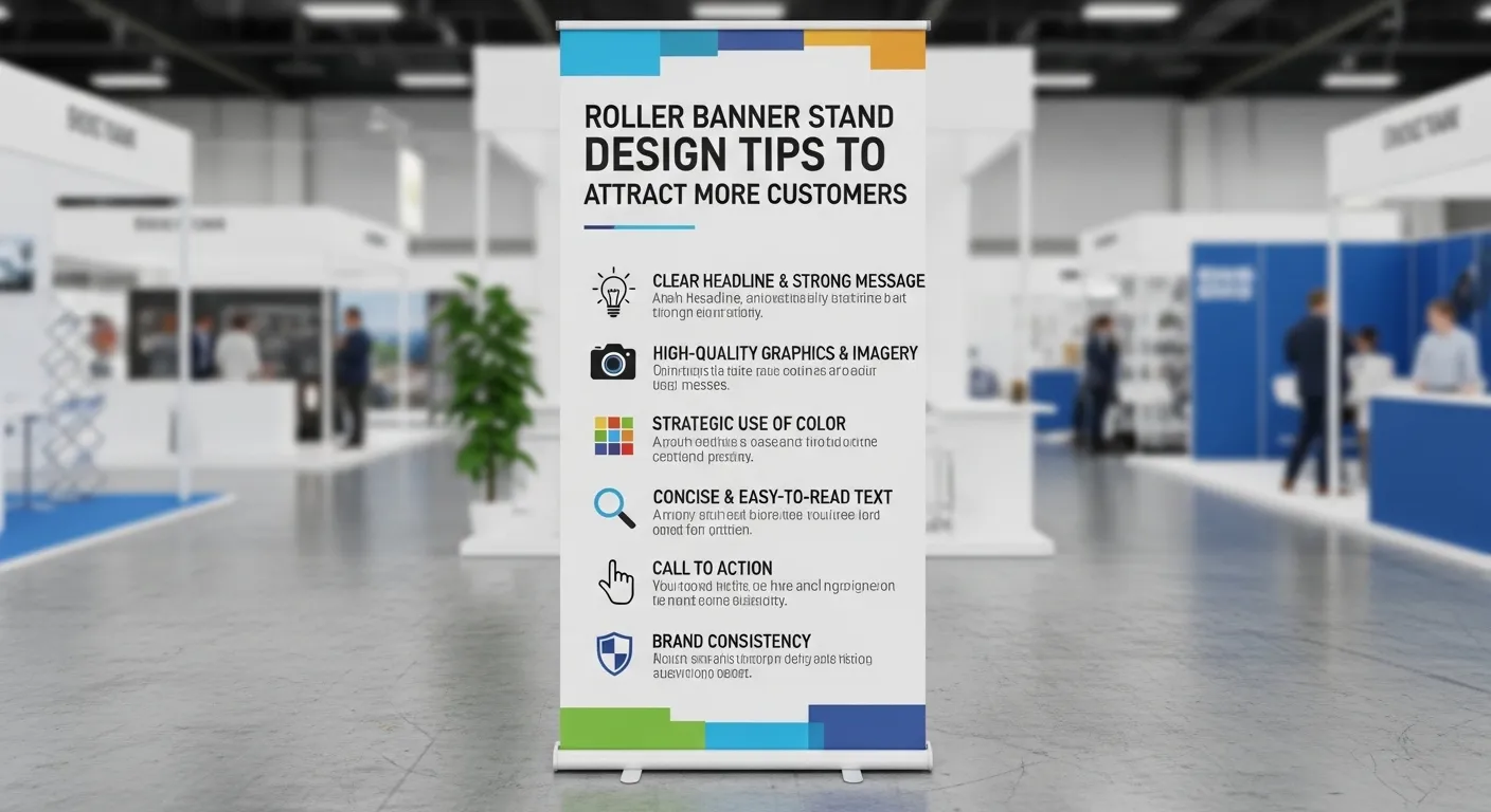 roller banner design tips