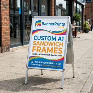 Custom A1 Sandwich Frame